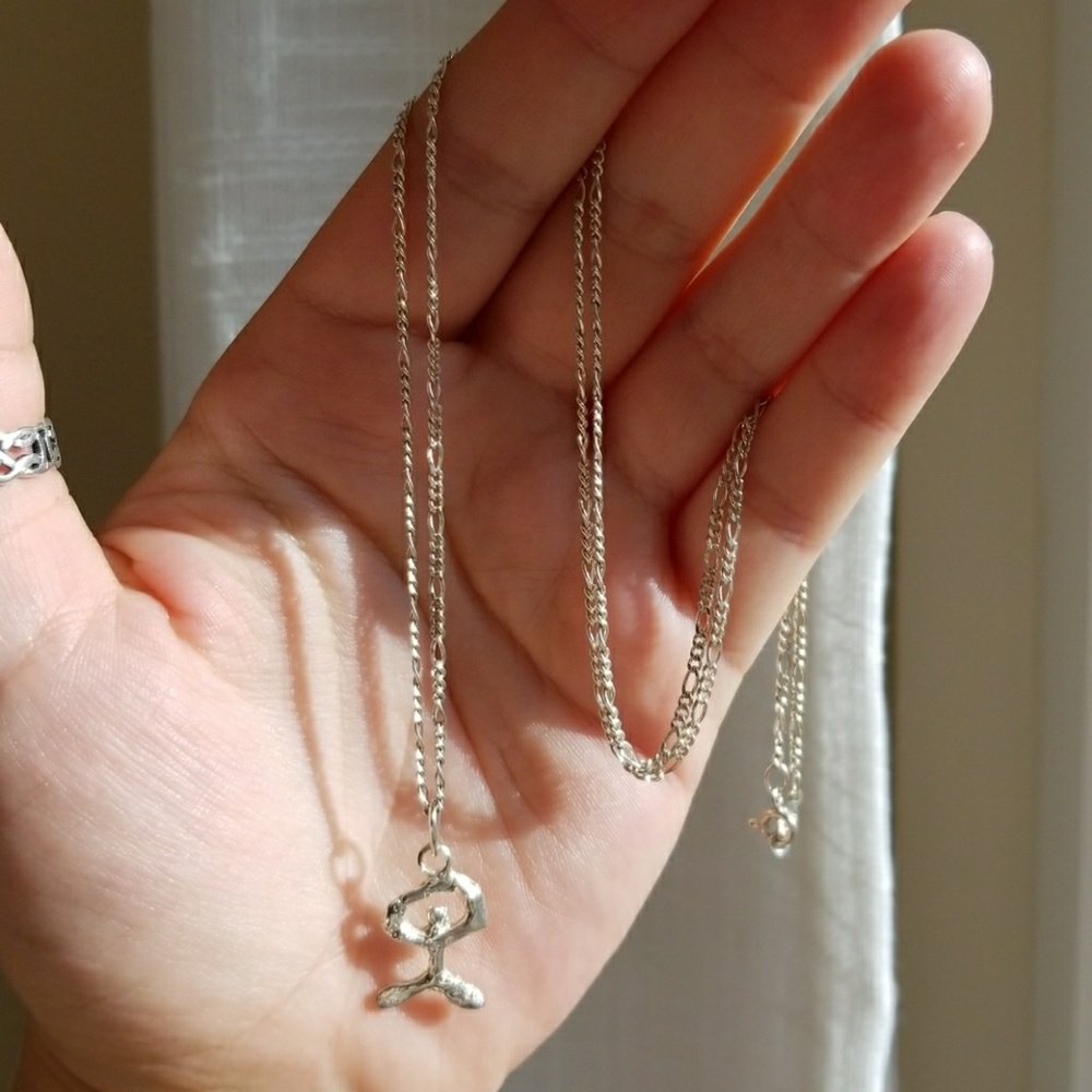 Silver necklace